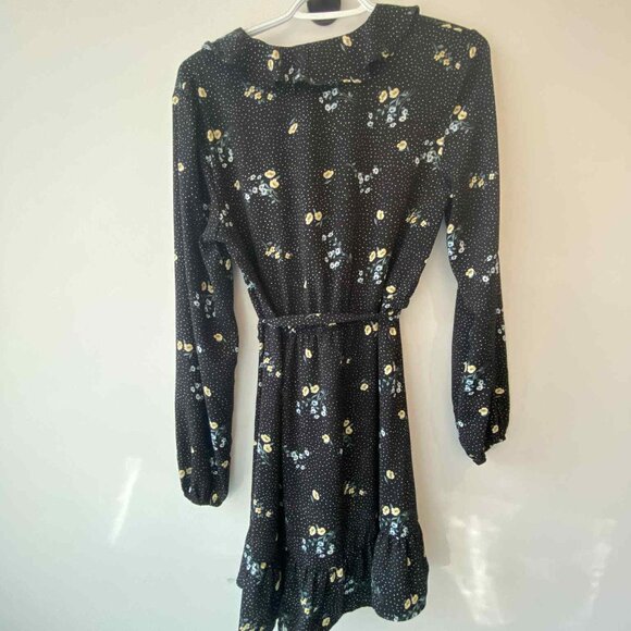 Fall midi dress floral print - Picture 2 of 3